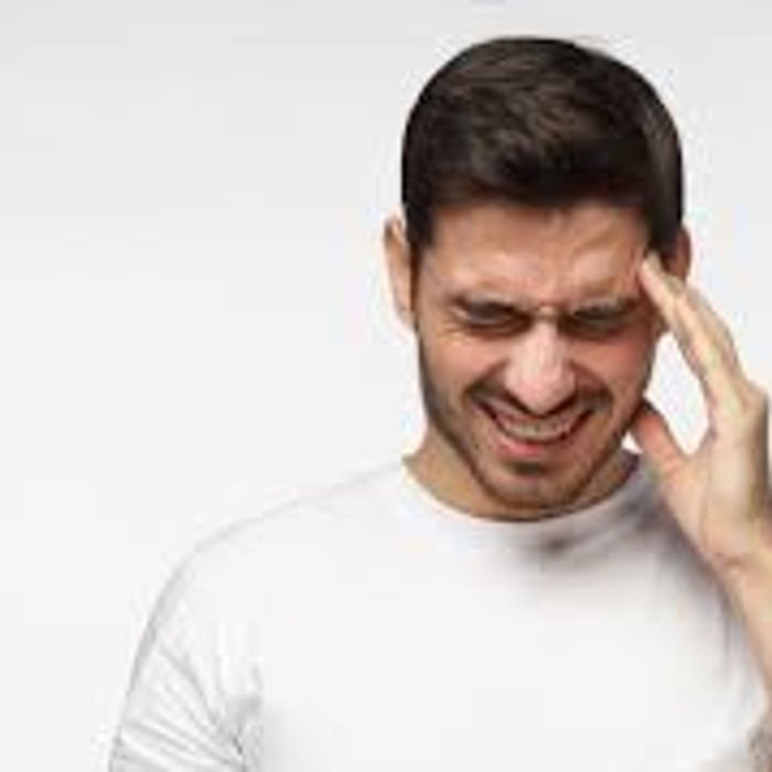 Headaches linked to airway and sleep Person with a headache