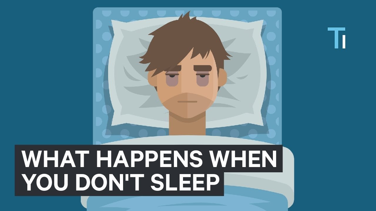 Video: what happens without enough sleep Video thumbnail — what happens to your body and brain when you don’t get enough sleep